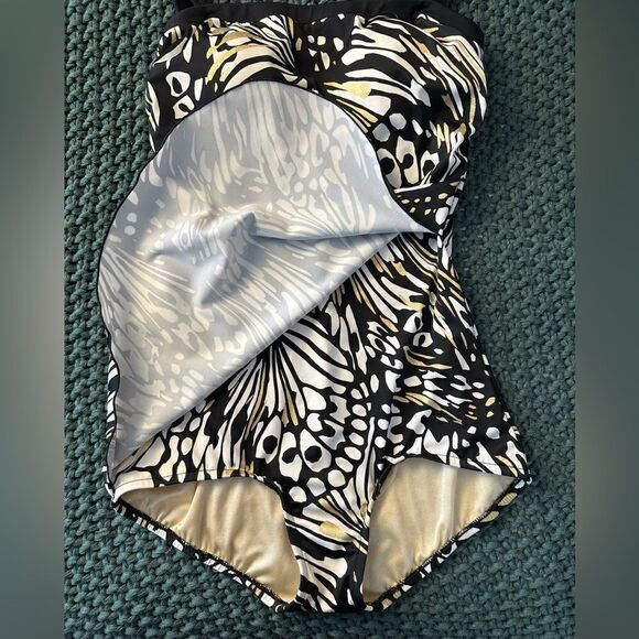 EUC Vintage Maxine of Hollywood Swimsuit - Sz 10 - Picture 4 of 14